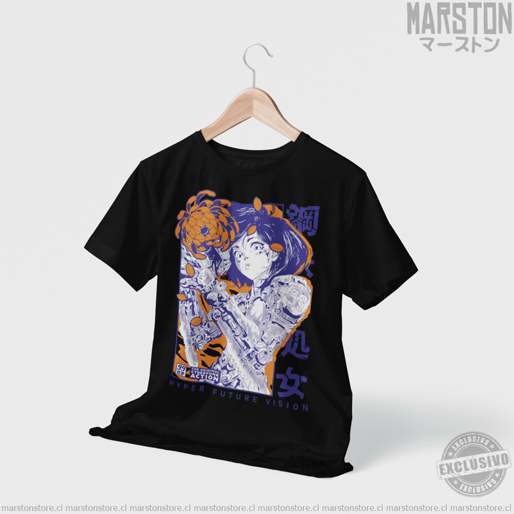 Polera negra de Alita: Battle Angel