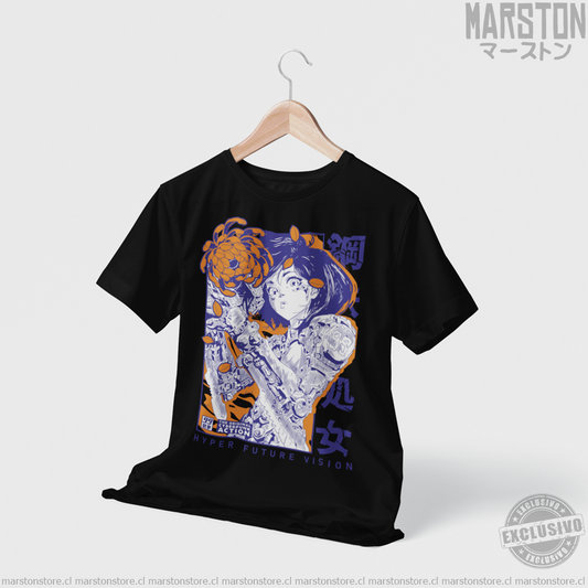 Polera negra de Alita: Battle Angel