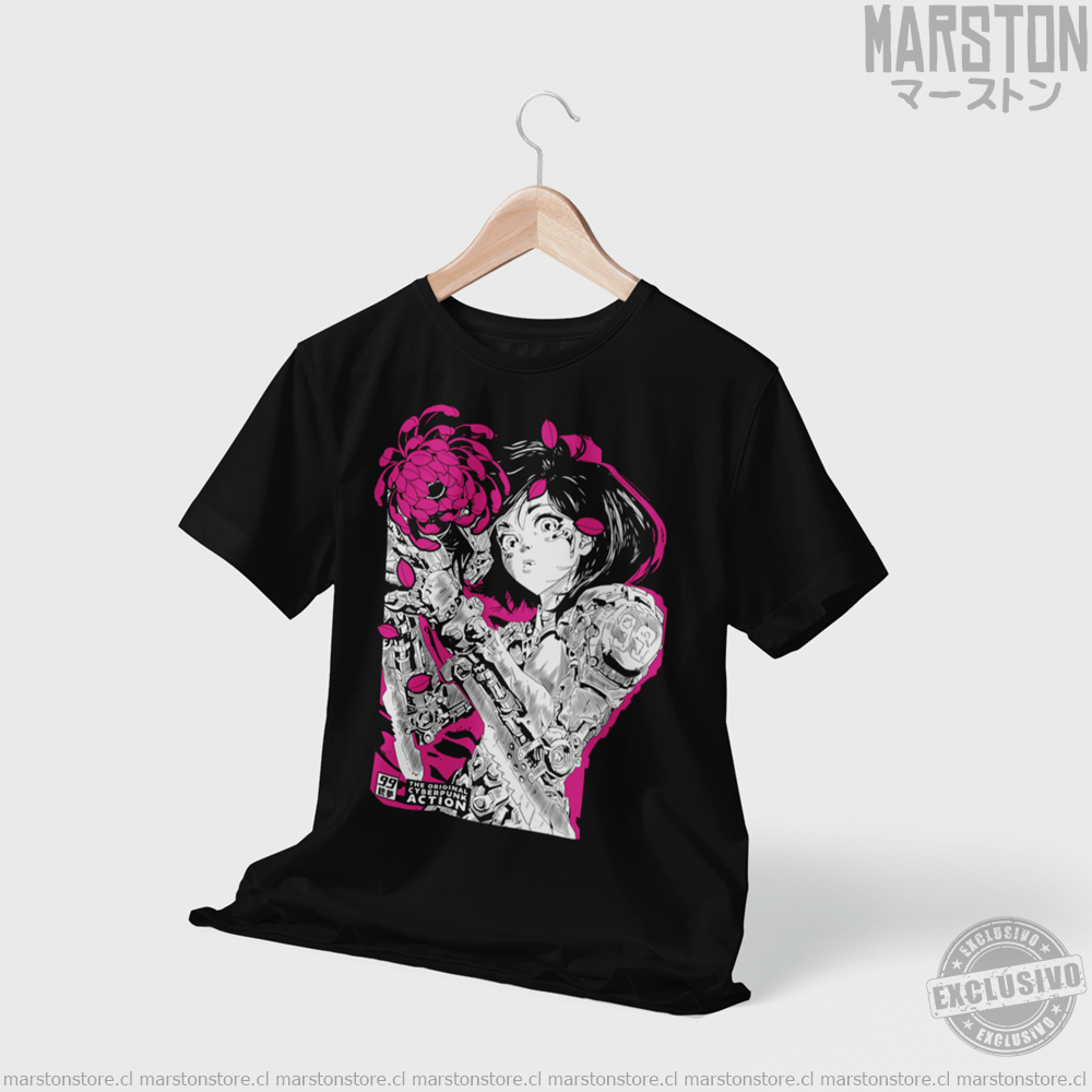 Polera negra de Alita: Battle Angel