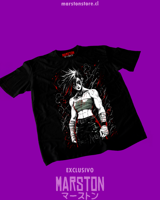 Polera negra de Arcane con Vi