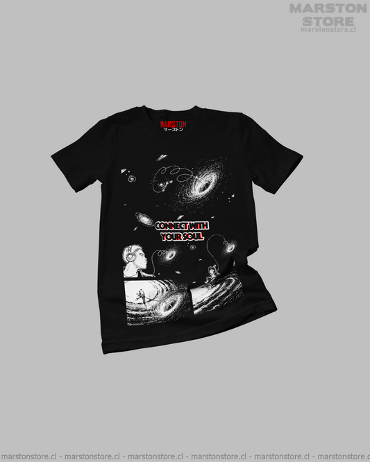 Polera negra Astroid