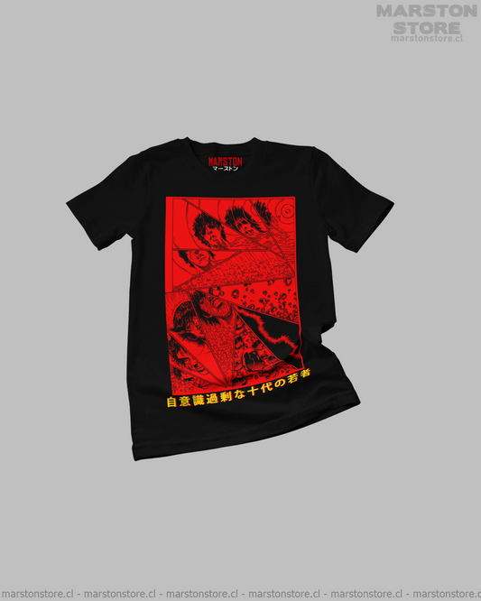 Polera negra Astroid