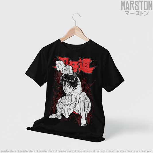 Polera negra de Baki