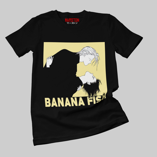 Polera negra de Banana Fish