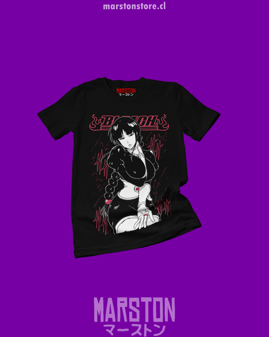 Polera negra de Bleach con Nemu Kurotsuchi