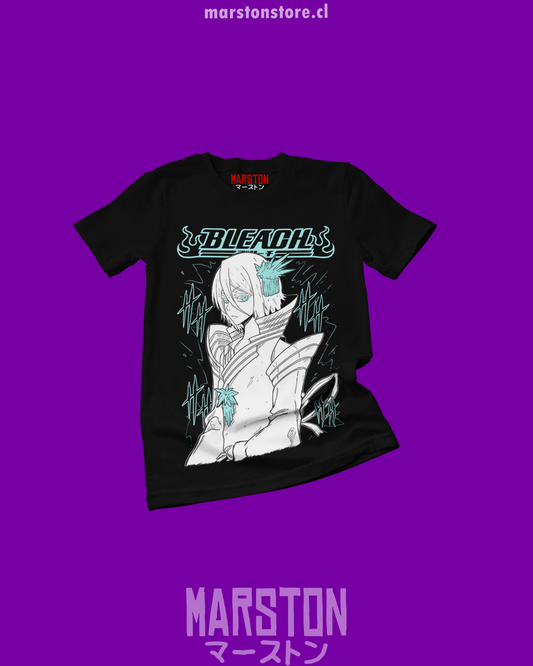 Polera negra de Bleach con Rukia Kuchiki