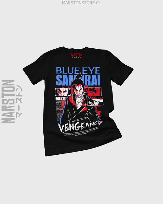 Polera negra de Blue Eye Samurai
