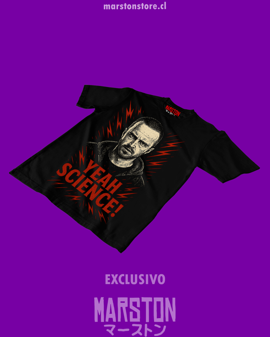 Polera negra de Breaking Bad / Better Call Saul con Jesse Pinkman