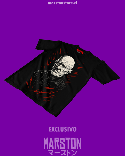 Polera negra de Breaking Bad / Better Call Saul con Mike Ehrmantraut