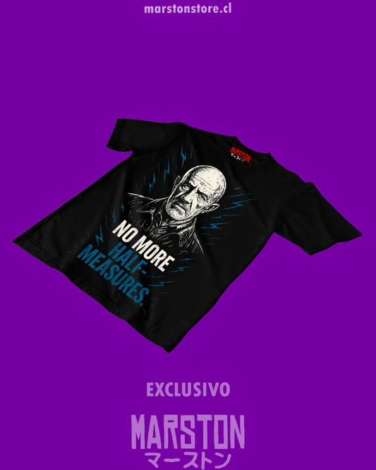 Polera negra de Breaking Bad / Better Call Saul con Mike Ehrmantraut
