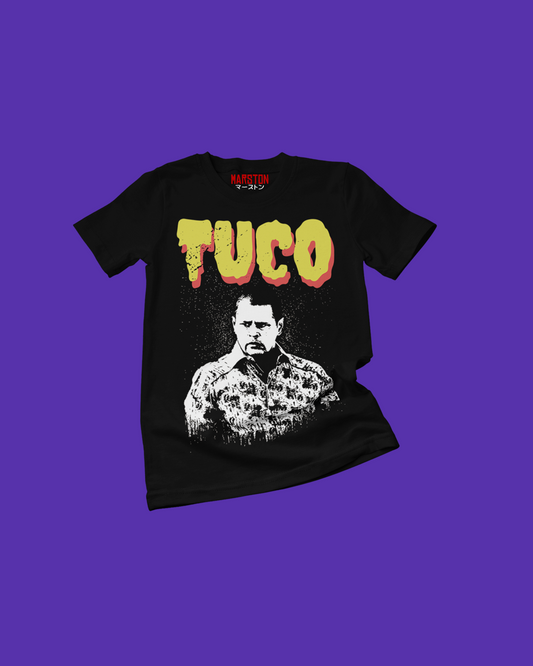 Polera negra de Breaking Bad con Tuco Salamanca