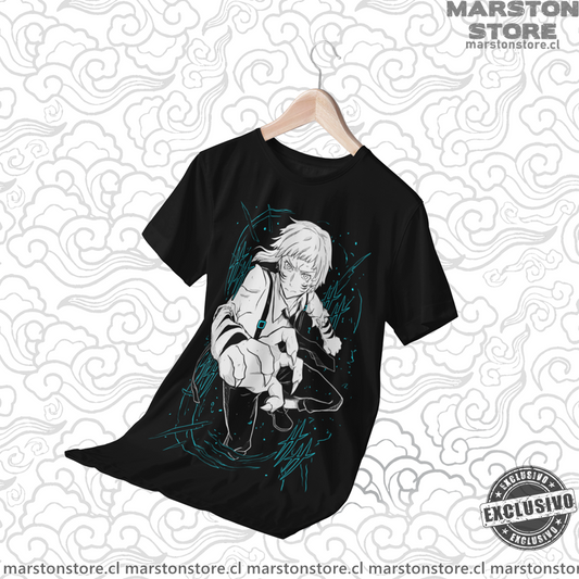 Polera negra de Bungou Stray Dogs