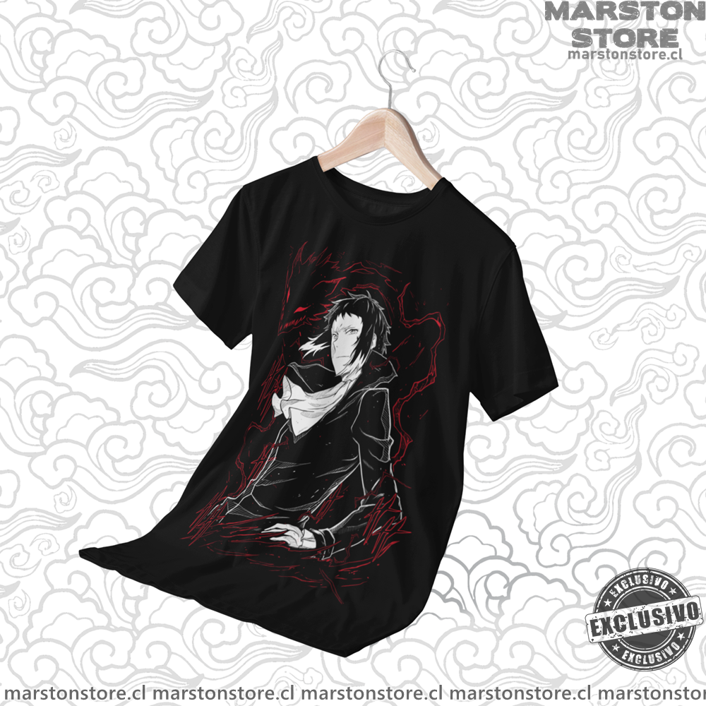 Polera negra de Bungou Stray Dogs