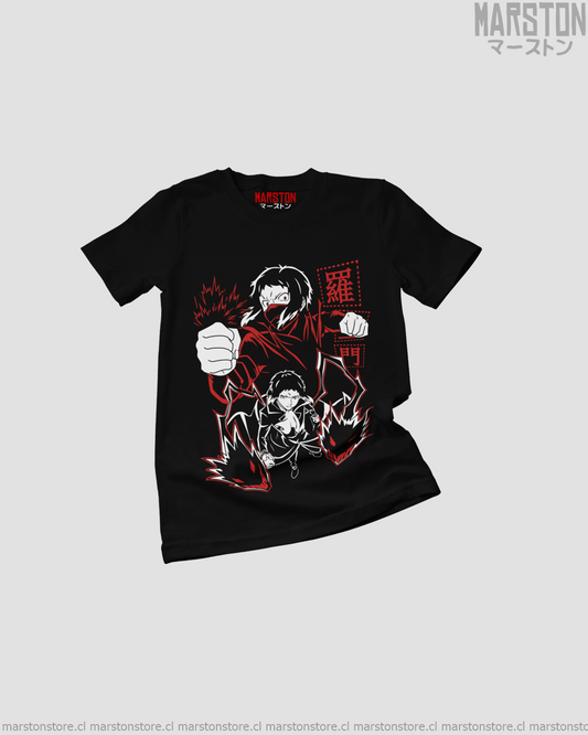 Polera negra de Bungou Stray Dogs