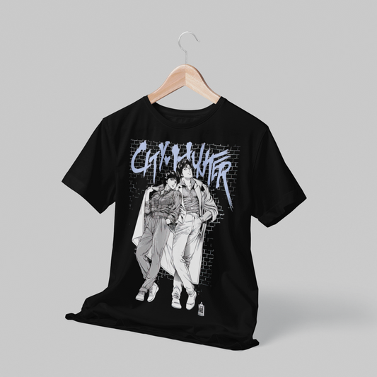 Polera negra de City Hunter