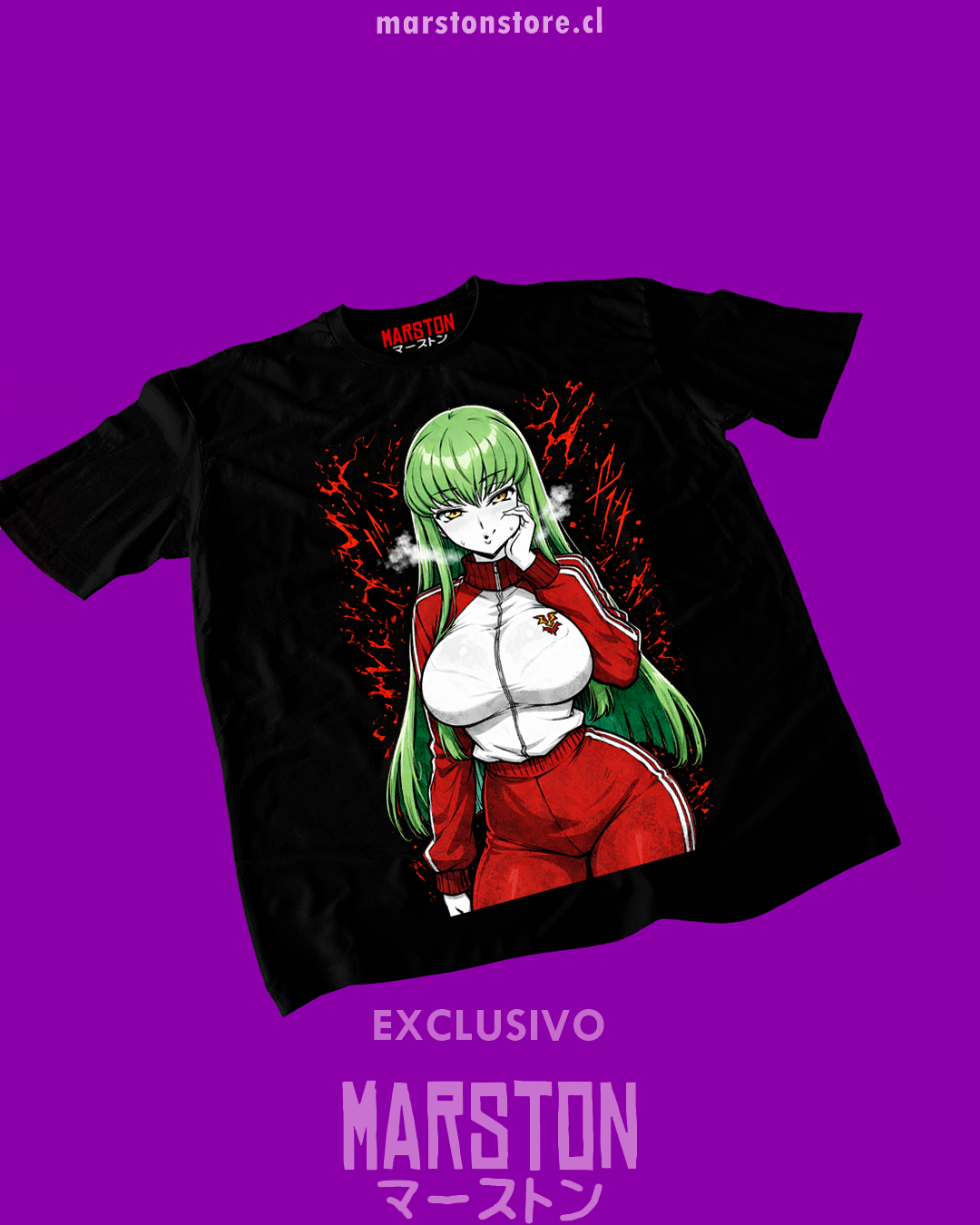 Polera negra de Code Geass