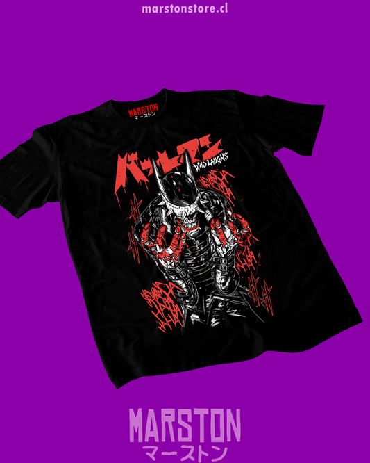 Polera negra de DC Comics con Batman