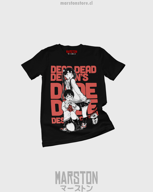Polera negra de Dead Dead Demon's Dededede Destruction
