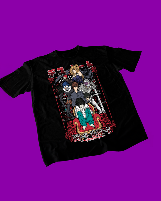 Polera negra de Death Note