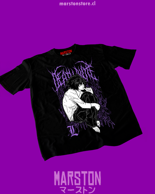 Polera negra de Death Note