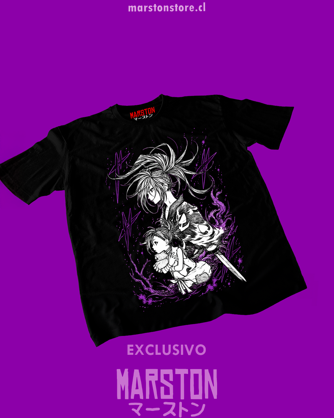 Polera negra de Dororo