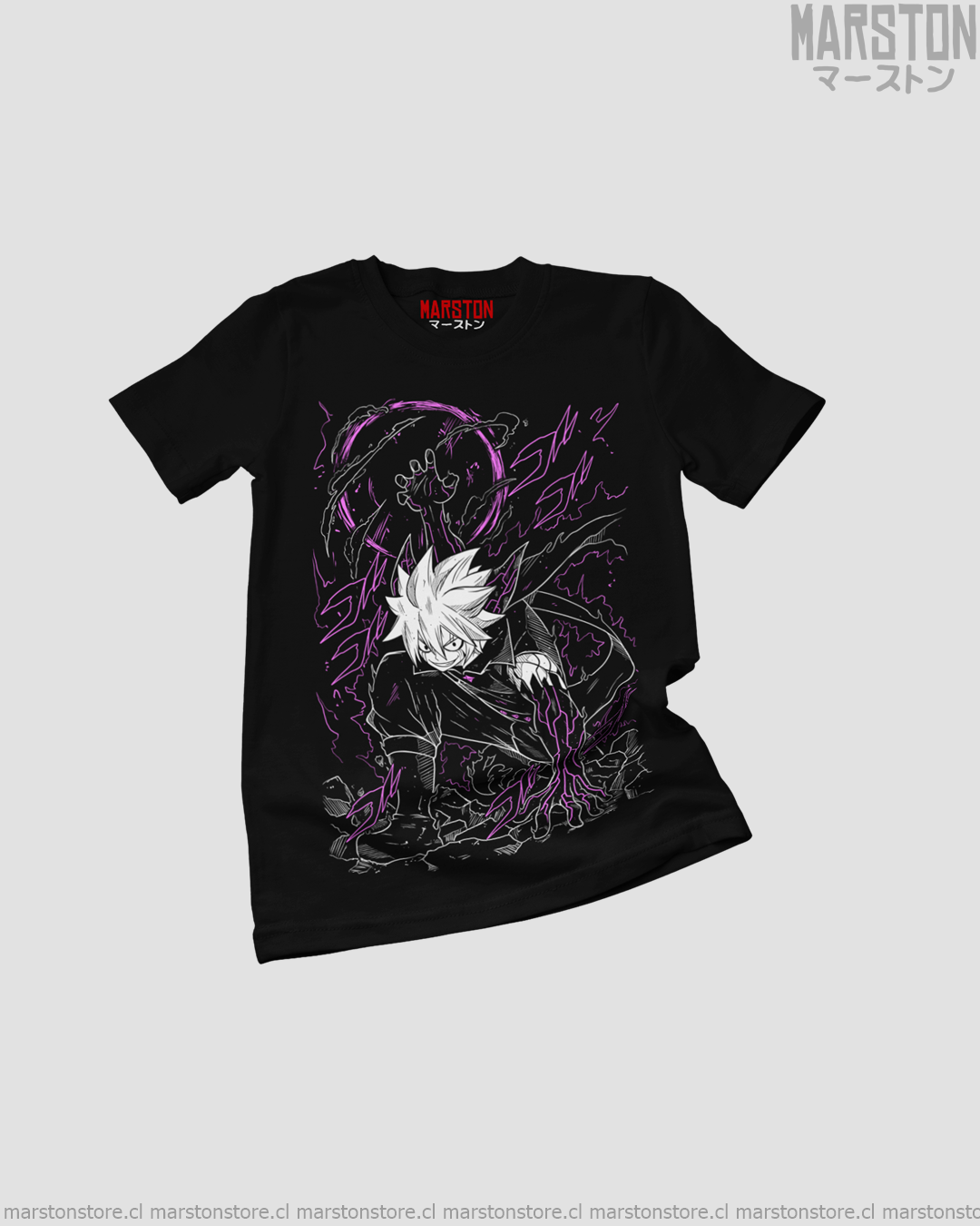 Polera negra de Edens Zero