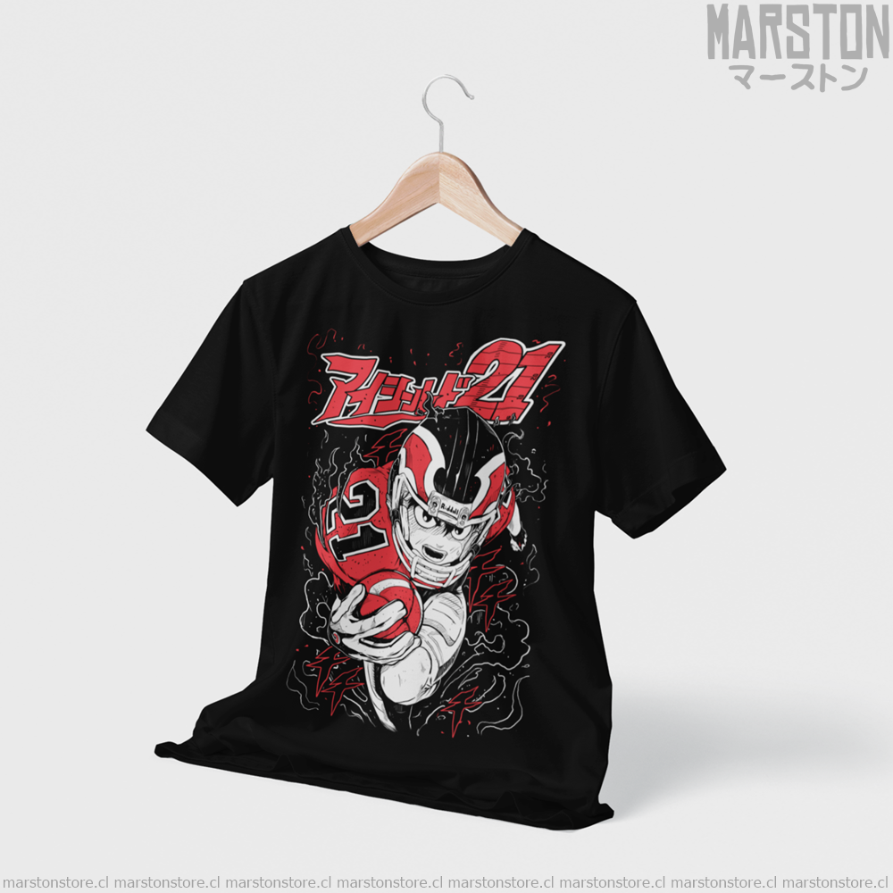Polera negra de Eyeshield 21