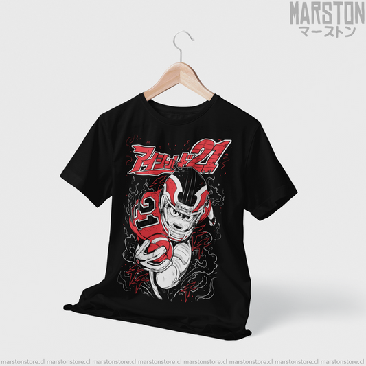 Polera negra de Eyeshield 21