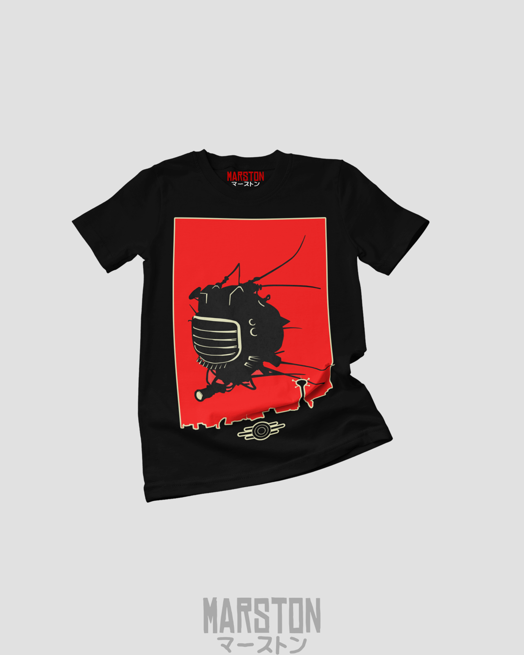 Polera negra de Fallout