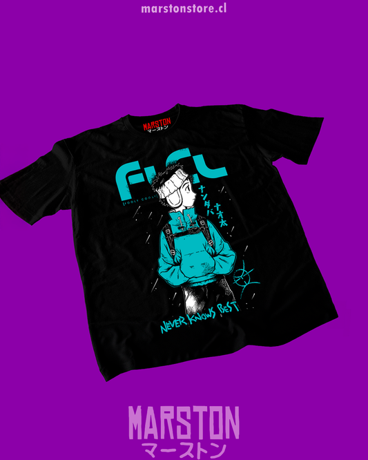 Polera negra de FLCL