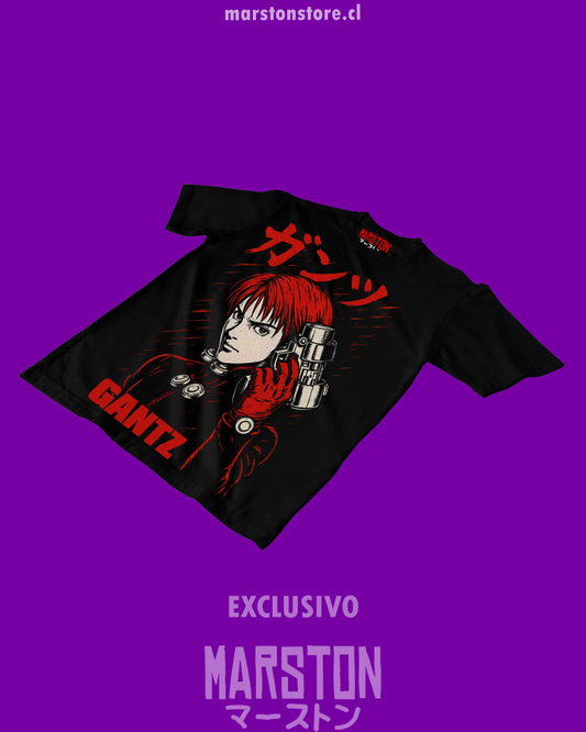 Polera negra de Gantz
