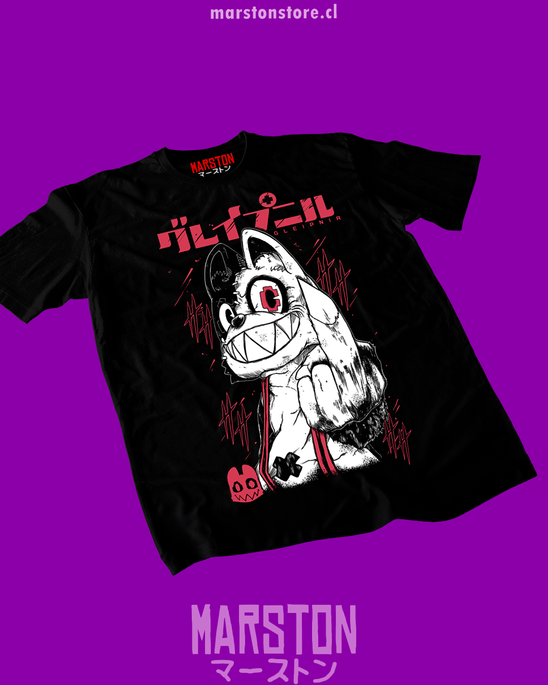 Polera negra de Gleipnir