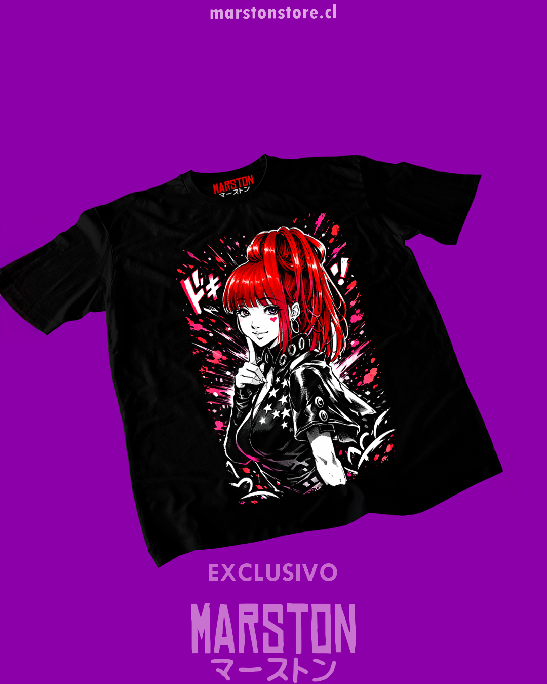 Polera negra de Gnosia con SQ
