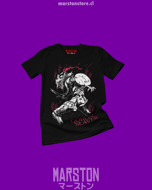 Polera negra de Goblin Slayer