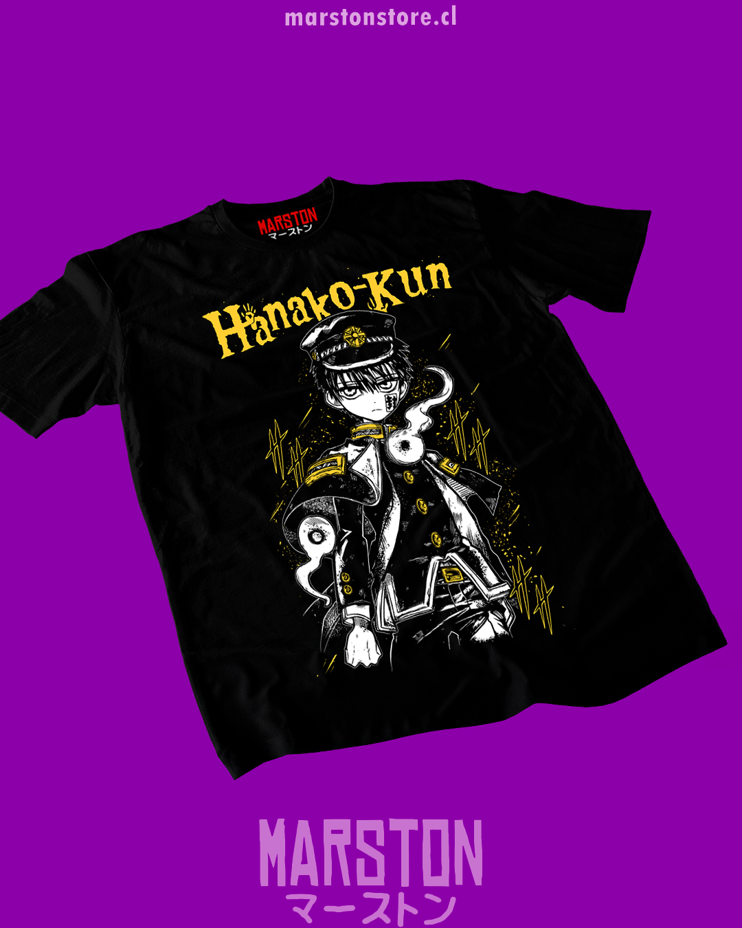 Polera negra de Hanako-kun