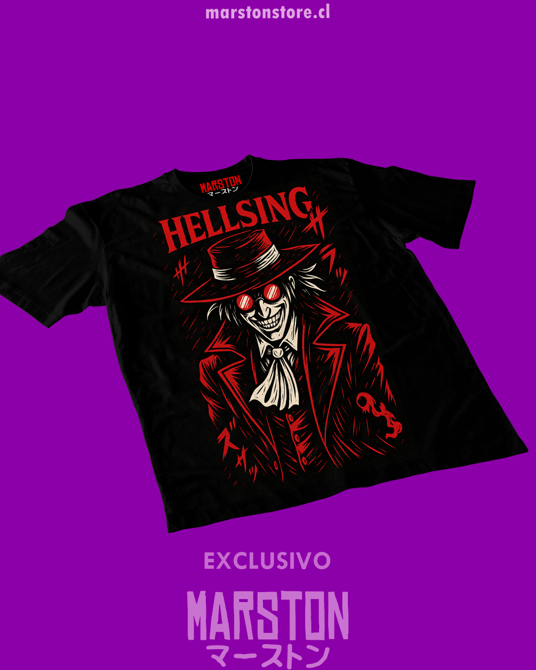 Polera negra de Hellsing