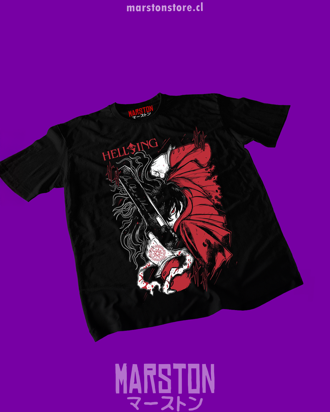 Polera negra de Hellsing