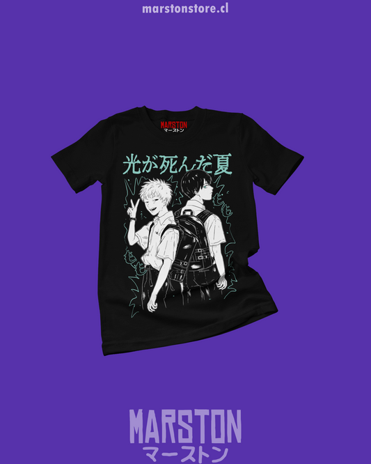 Polera negra de Hikaru ga Shinda Natsu