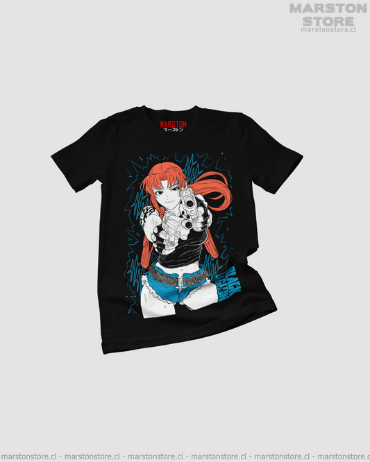 Polera negra Hunter Black Lagoon