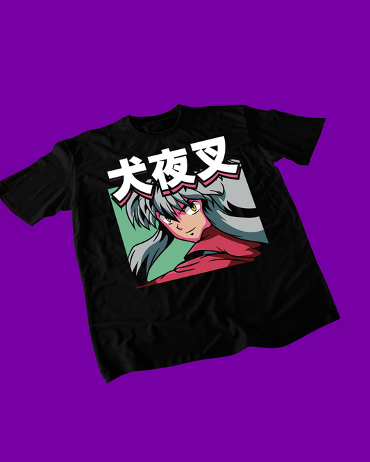 Polera negra de Inuyasha