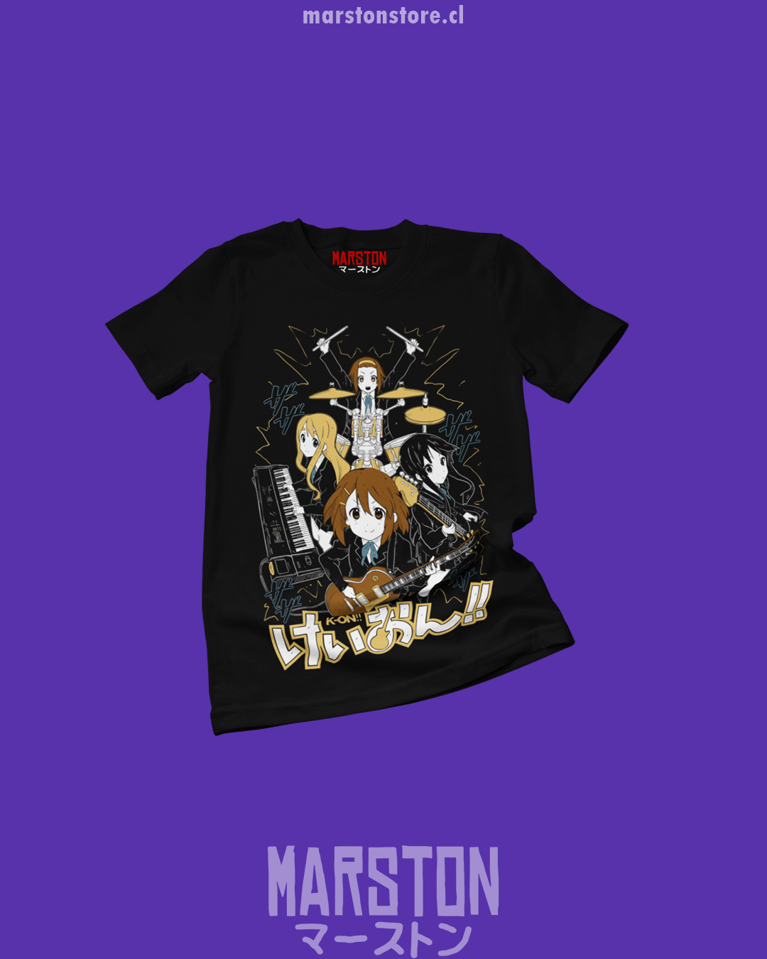 Polera negra de K-on!