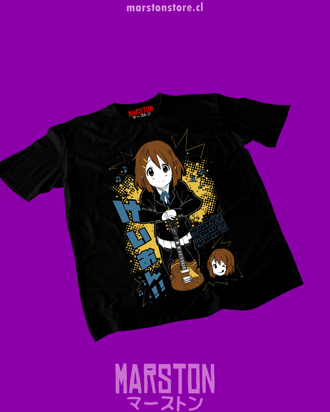 Polera negra de K-on!