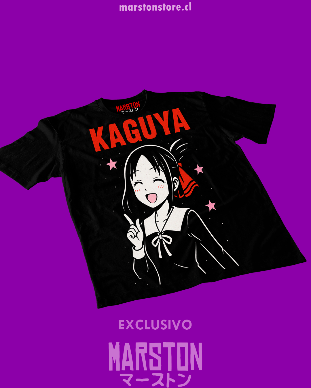 Polera negra de Kaguya-sama: Love Is War