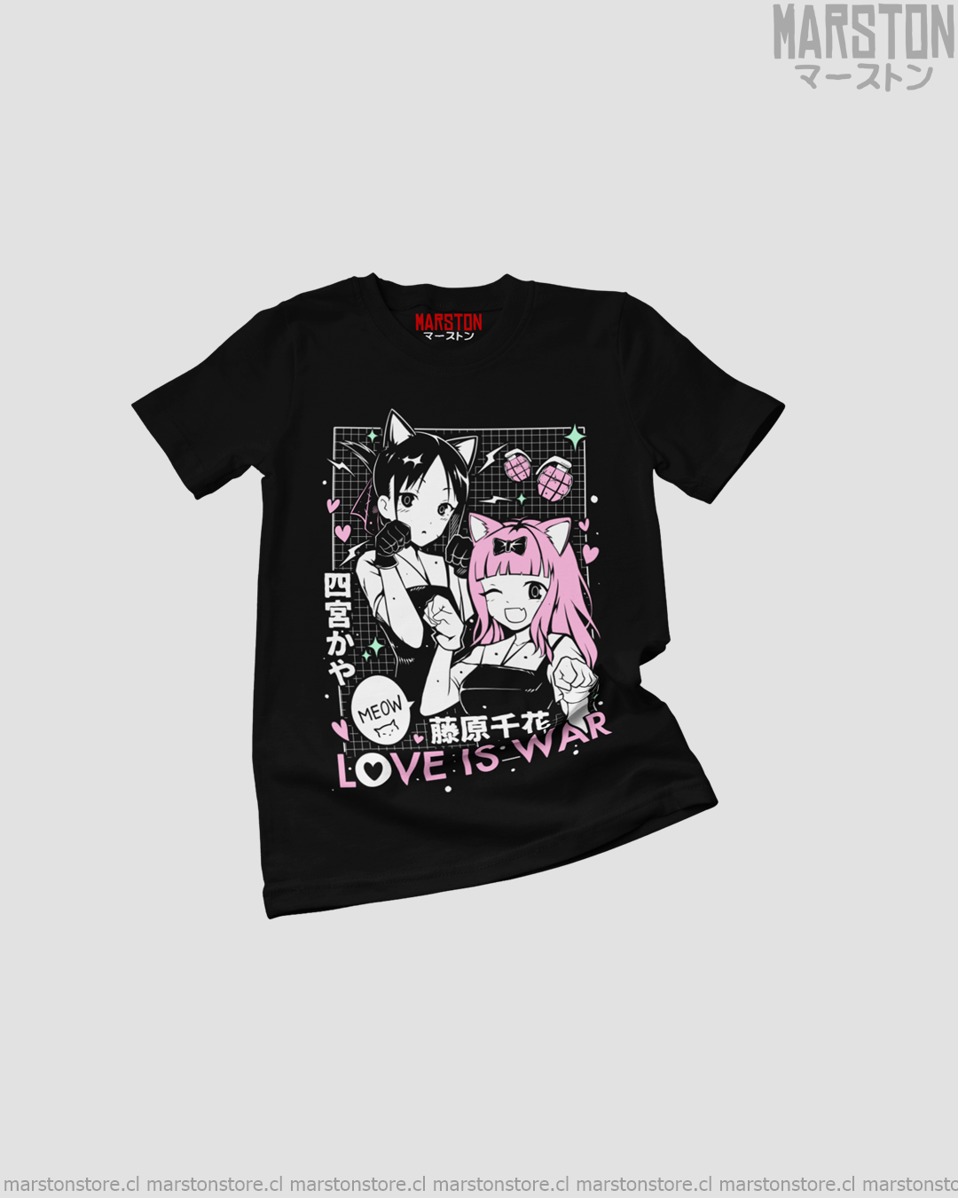Polera negra de Kaguya-sama: Love Is War