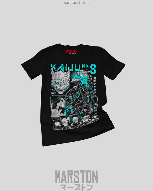 Polera negra de Kaiju No. 8