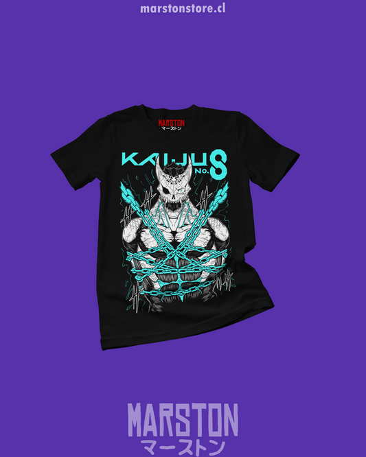 Polera negra de Kaiju No. 8