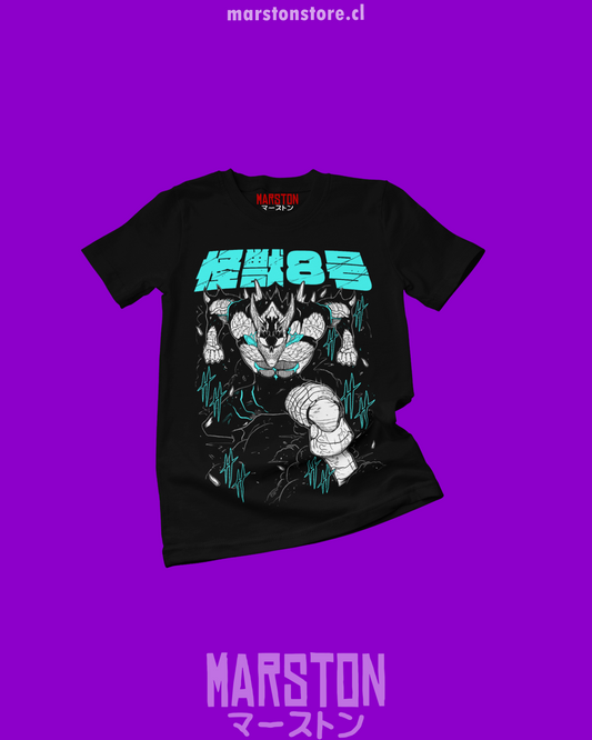 Polera negra de Kaiju No. 8