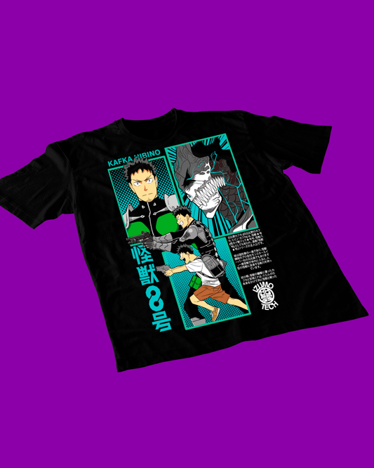 Polera negra de Kaiju No. 8