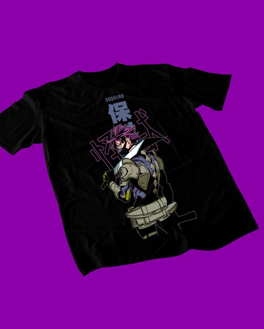 Polera negra de Kaiju No. 8