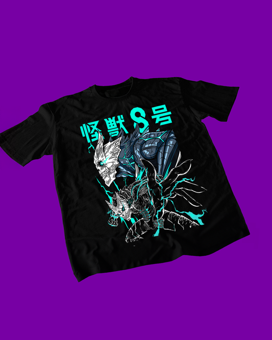 Polera negra de Kaiju No. 8